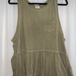 Free People cropped tank